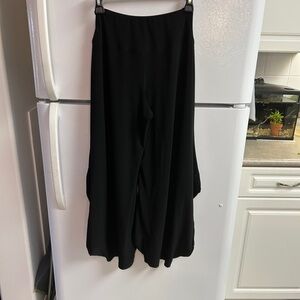 Sympli Black Wide-Leg Pants Adjustable Balloon Pants Size 4 but fits 6 to 8